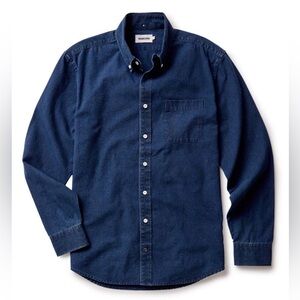 Taylor Stitch long sleeve denim button with pocket down men’s size 42 L